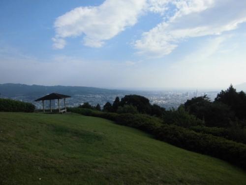 梶原山公園内の眺望