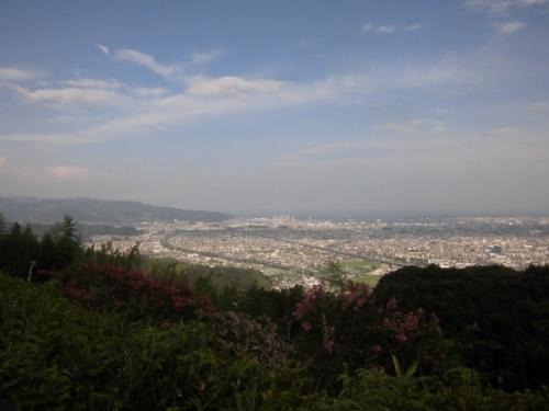 梶原山公園から清水の眺望
